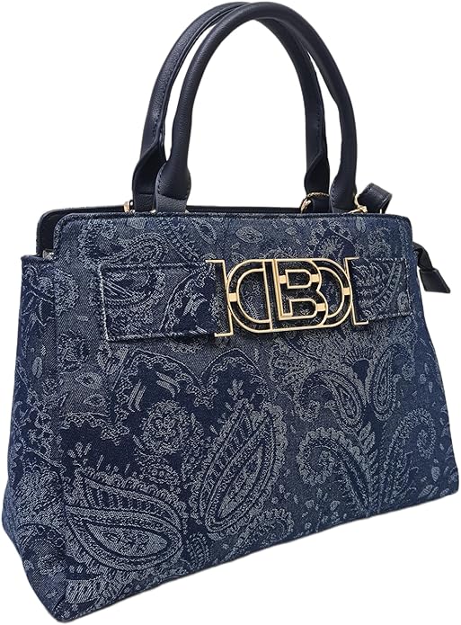 Laura Biagiotti Magby Tote Bag – Blue Jeans — taille Petit